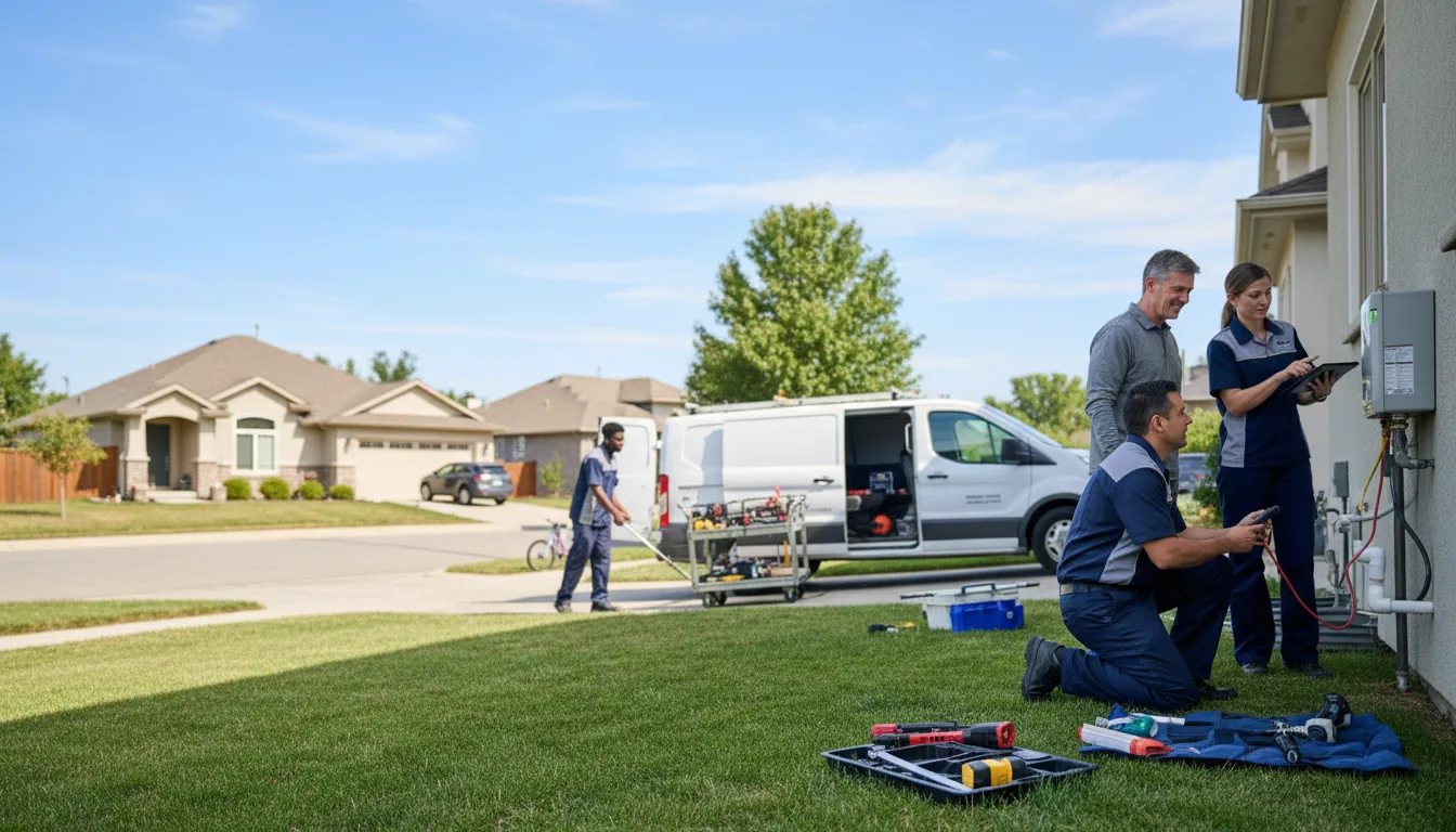 Tankless water heater service in Bennington, VT